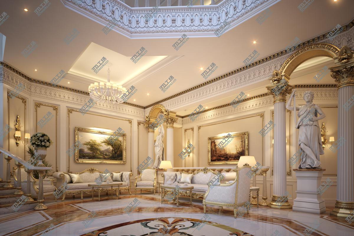 images/goods_img/20210313/Luxury Lounge Lobby 3D model/5.jpg